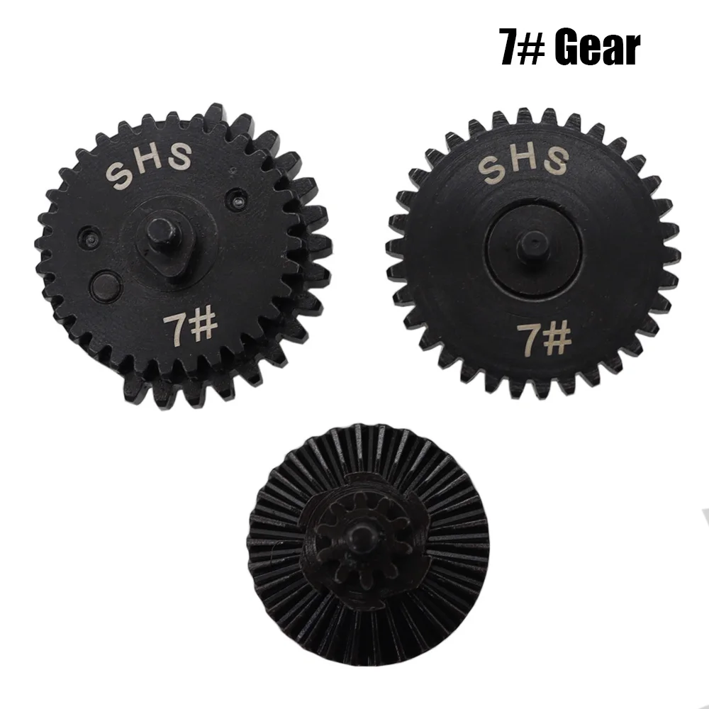 SHS CNC Steel Cutting Hight Speed High Torque Gear Set For AEG Gearbox SR25/9:1/12:1/13:1/16:1/18:1/100:200/100:300 Gear Set