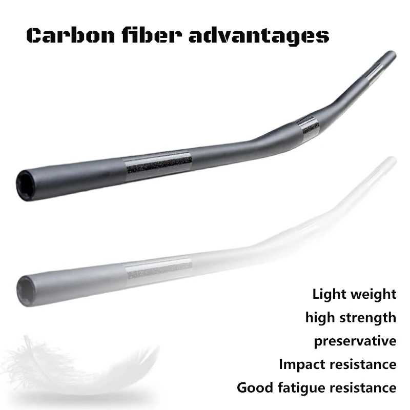Syncros Carbon Fiber MTB Handlebar 9 Degree 31.8mm Matte Flat Mountain Bike Handlebars Bicycle Accessories