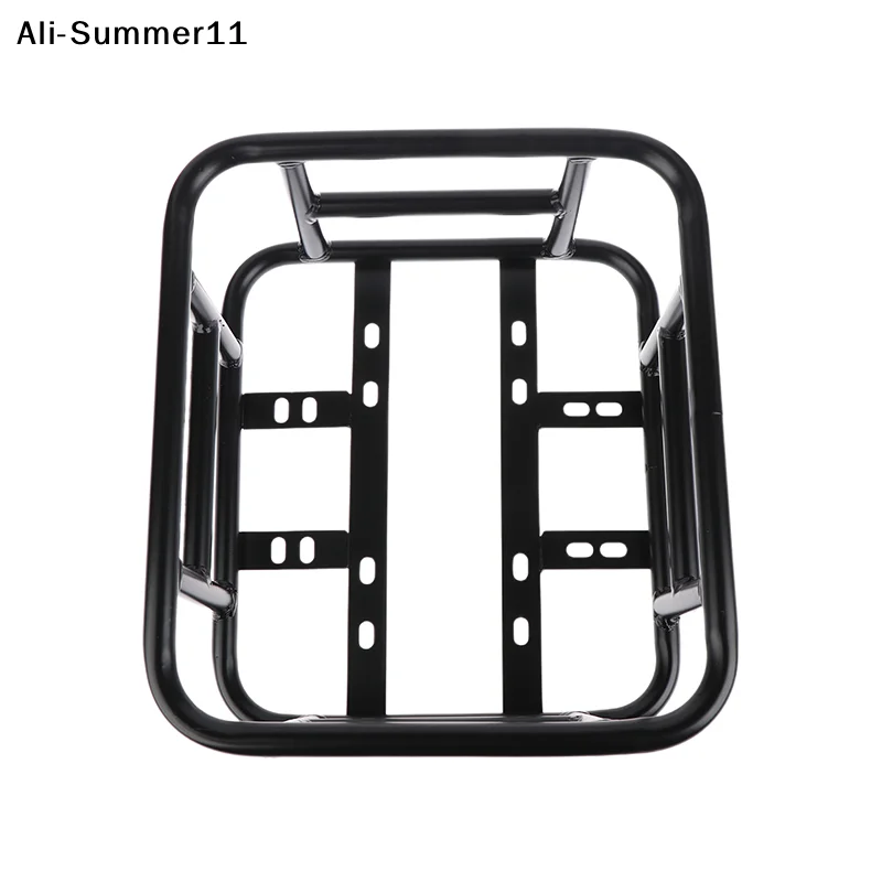 【Wq0】【】Rear Bike Basket Bicycle Cargo Rack Bag Large Capacity E-Bike Basket Bike Baskets Rear Removable Metal Rack For Most Bike