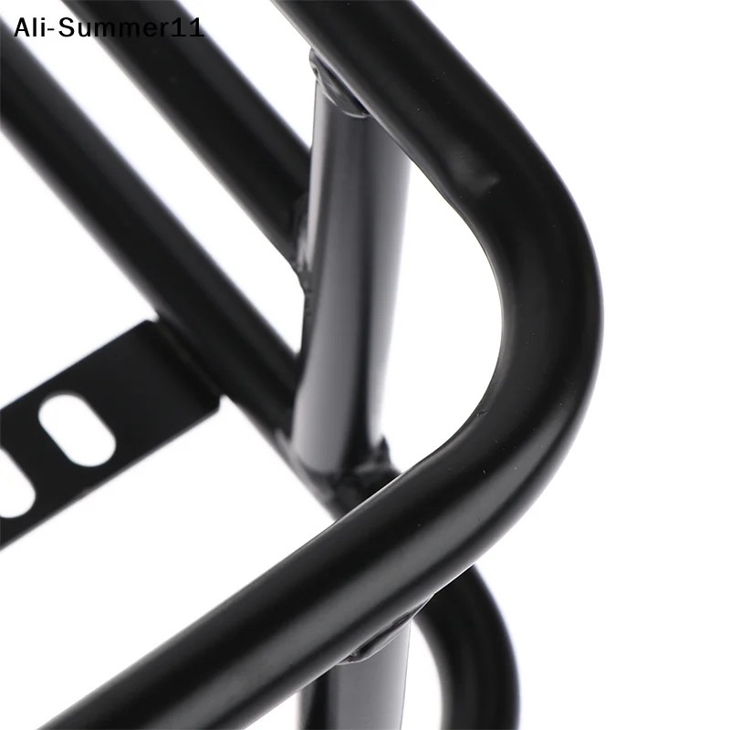 【Wq0】【】Rear Bike Basket Bicycle Cargo Rack Bag Large Capacity E-Bike Basket Bike Baskets Rear Removable Metal Rack For Most Bike