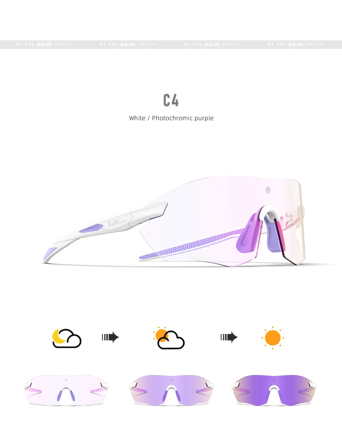 Photochromic Cycling Sunglasses Men Women UV400 Sports Goggles Running Outdoor Day Night Driving Hiking Marathon Eyewear