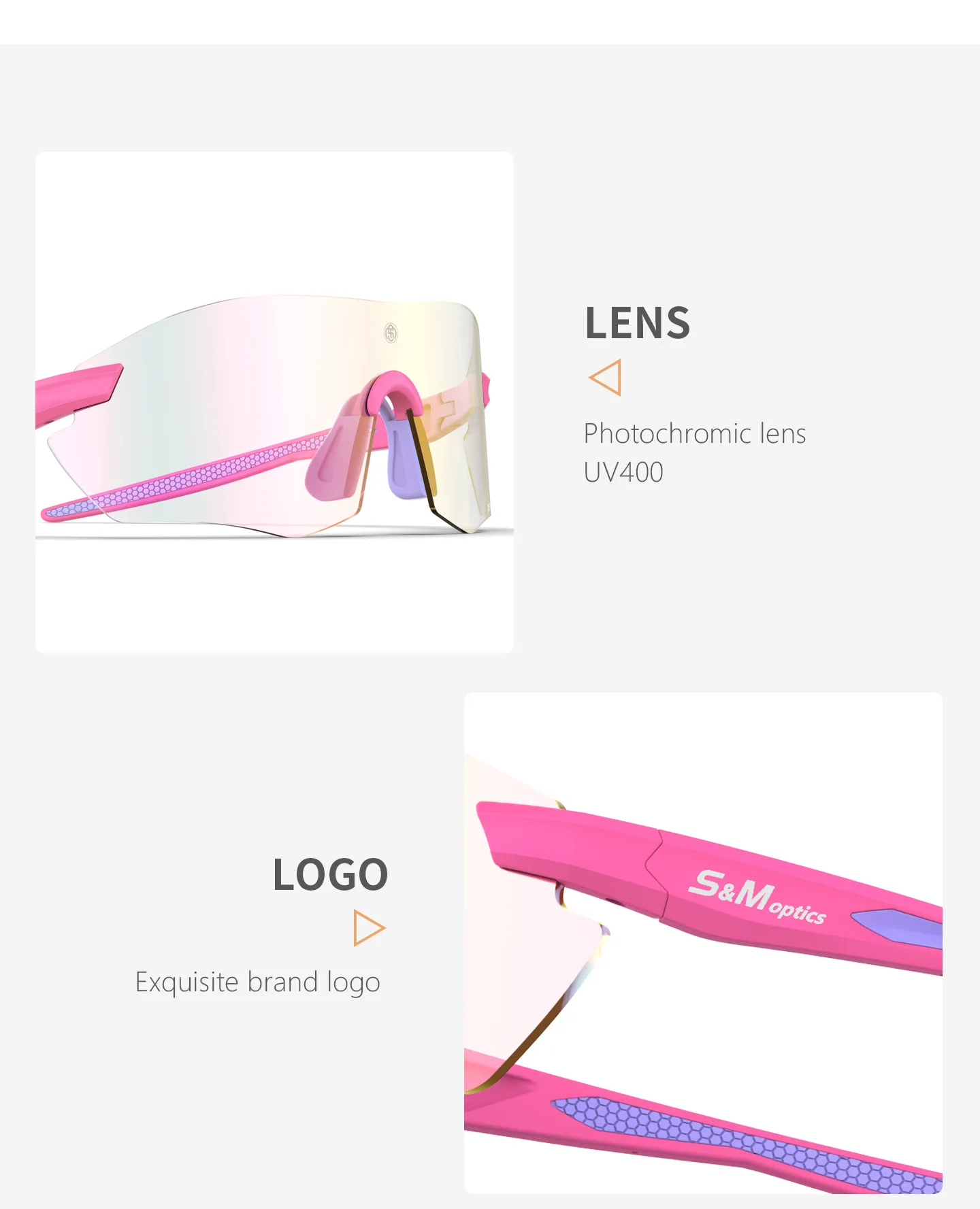 Photochromic Cycling Sunglasses Men Women UV400 Sports Goggles Running Outdoor Day Night Driving Hiking Marathon Eyewear