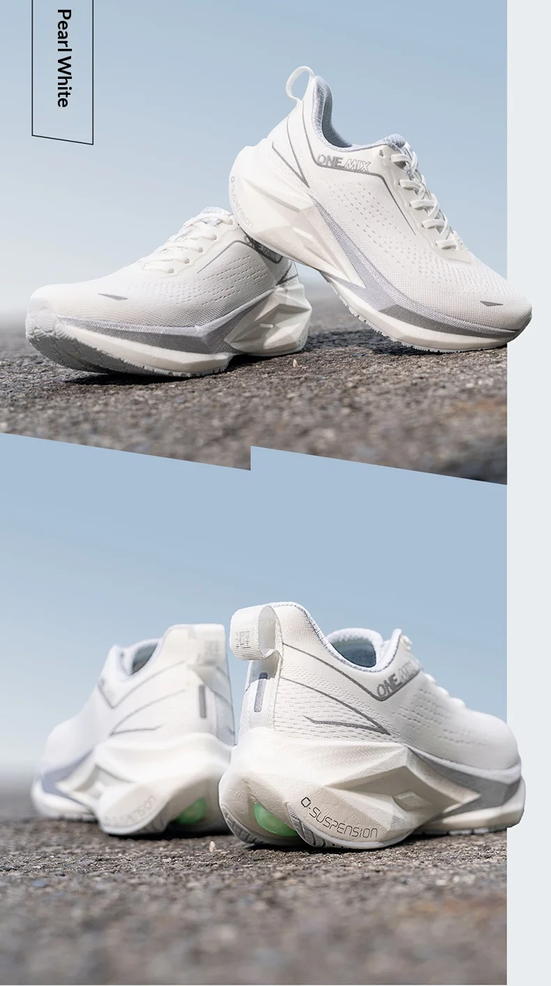 ONEMIX Marathon Professional Running Shoes With Carbon Plate Shock Absorption And Anti-Slip Men's Sports Shoes 25686