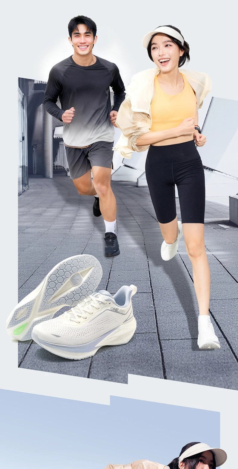 ONEMIX Marathon Professional Running Shoes With Carbon Plate Shock Absorption And Anti-Slip Men's Sports Shoes 25686