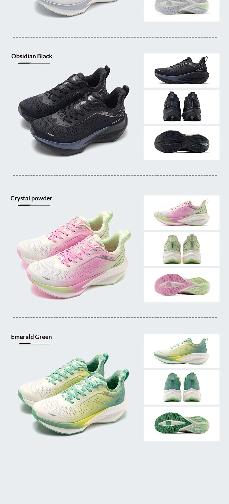 ONEMIX Marathon Professional Running Shoes With Carbon Plate Shock Absorption And Anti-Slip Men's Sports Shoes 25686
