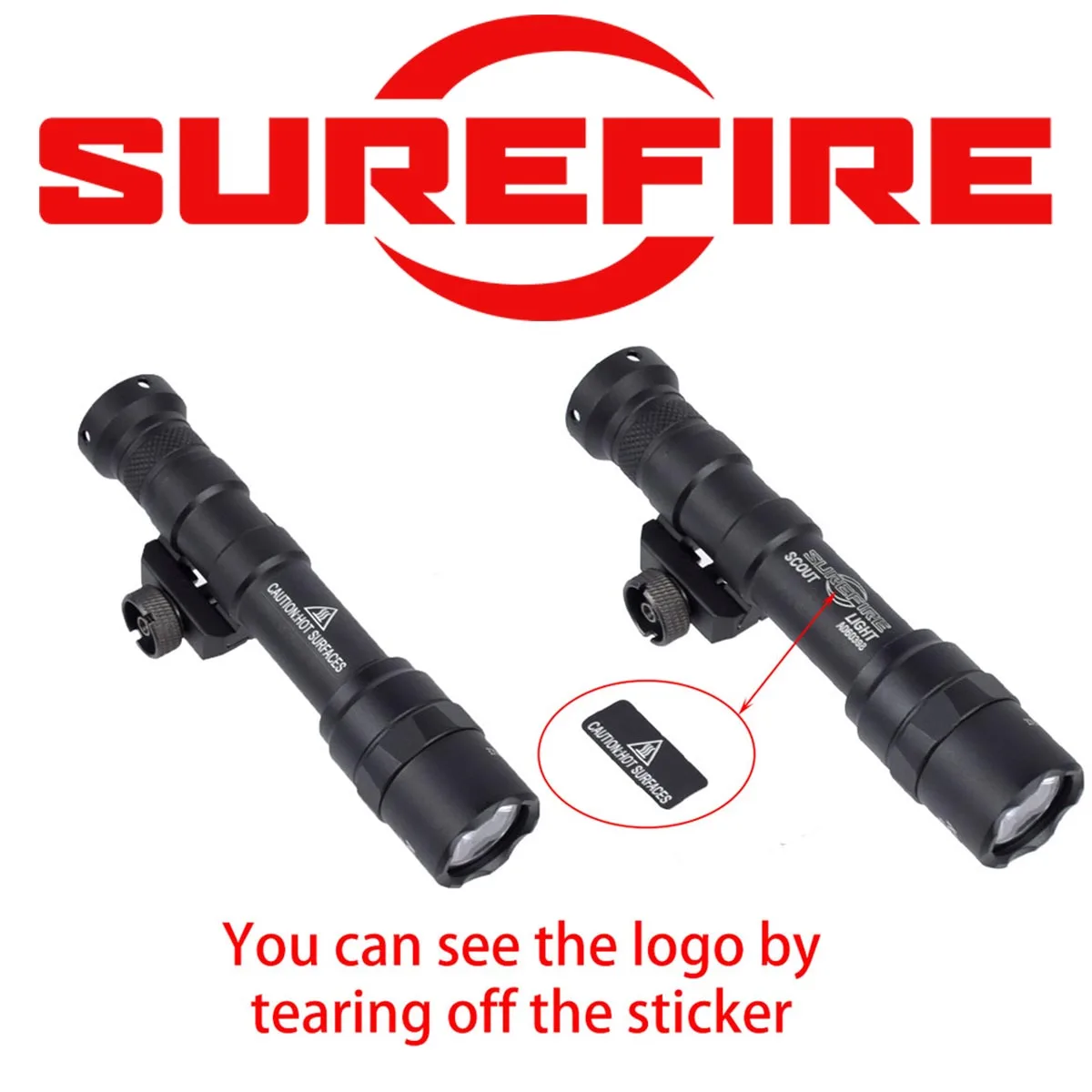 SureFire M600 M600B M600C M600V M600V-IR M300 M300B M300C M300V M300V-IR Tacitcal Airsoft Flashlight Scout LED Light
