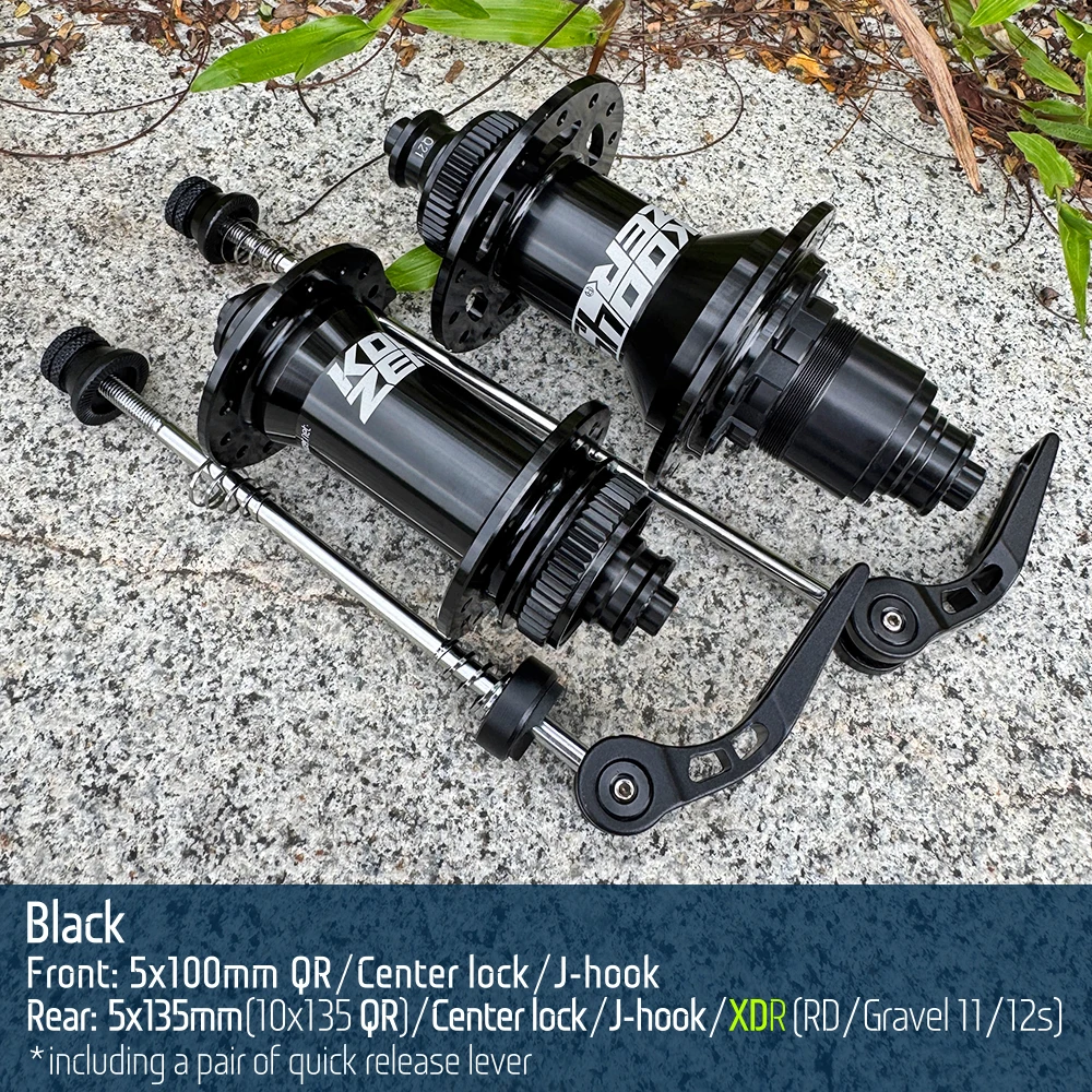 Koozer 450 Road/Gravel 32H 28 Holes MSR HGR XDR 8-12s 5x100 5x135mm QR 12x100 12x142mm Thru Bike Parts Center Lock Bicycle Hubs