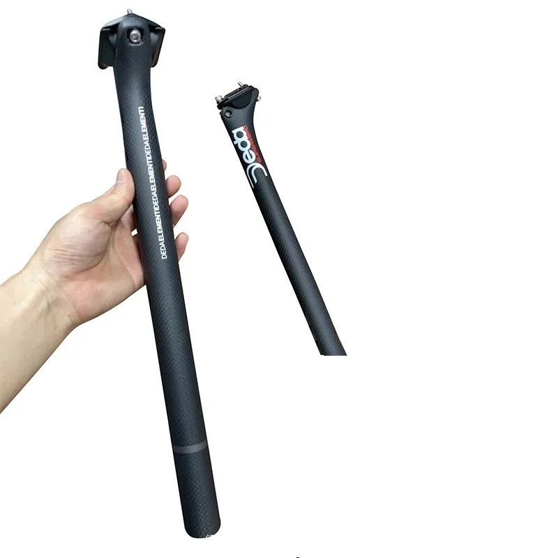 Jeda Super Zero Road Carbon Seatpost Offset 12mm MTB Bike Seat Post 27.2/30.8/31.6 x 350/400mm Bicycle SeatPost Parts