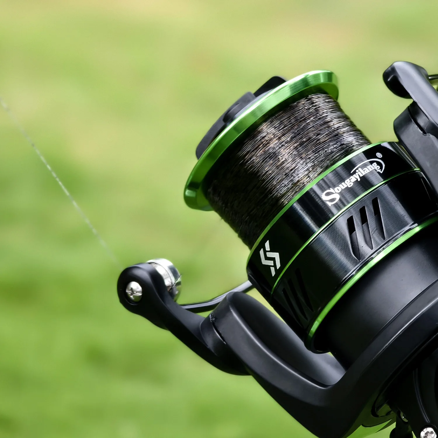 Sougayilang Carp Fishing Line 1000m Nylon Monofilament Line 14-24lb Max Drag Powerful Nylon Line for Carp Fishing