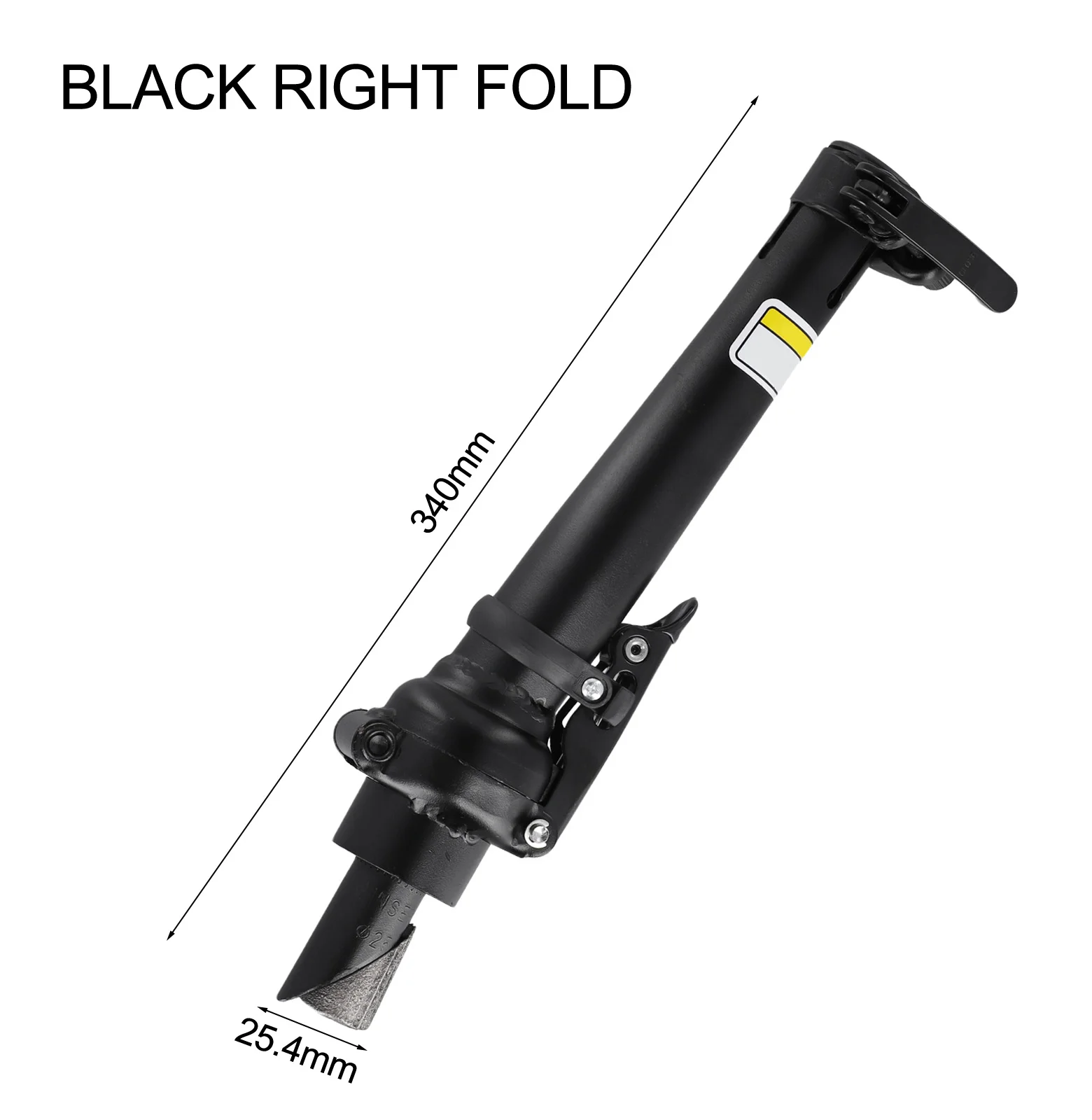 Bike Accessories Electric Folding Bike Adjustable Foldable Stem Inner Diameter 25.4mm Convenient Storage Inner Diameter 25.4mm