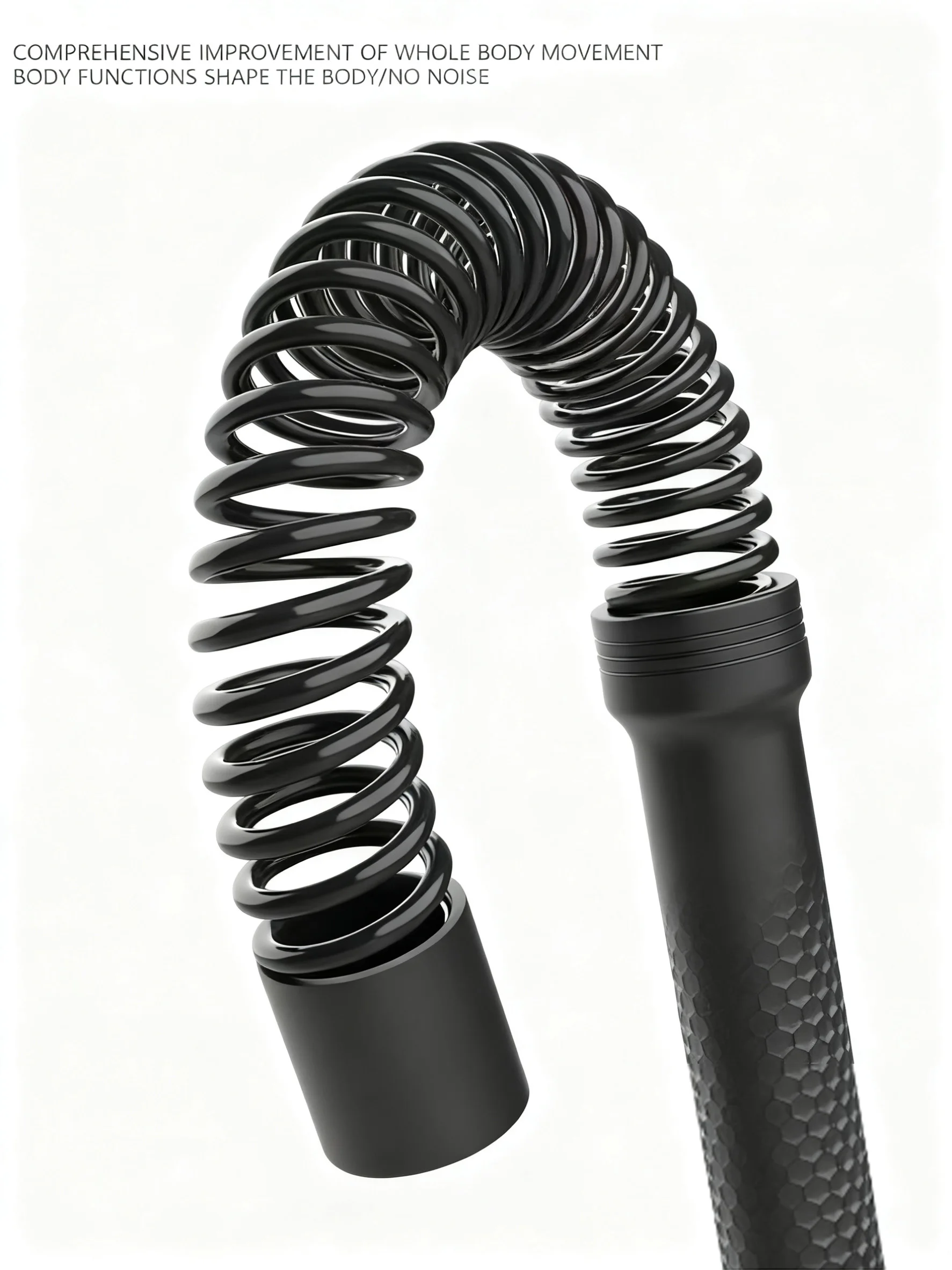 Connectable Power Twister Bar Ropeless Battle Rope Arm Strength Trainer Home Workout Fitness Equipment