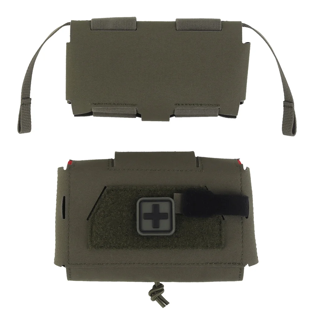 Tactical Pouch Agilit Style MD2 Compact Trauma Kit IFAK Medical First Aid Pack Survival Gear Storage for Outdoor Hunting Camping