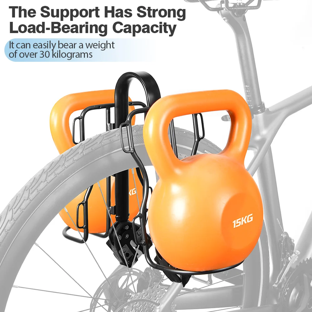 Gravel Bike Aluminum Alloy Bicycle Luggage Carrier Big 10L Capacity Waterproof Travel Bike Bag Bicycle Rear Seat Bag Bikepacking