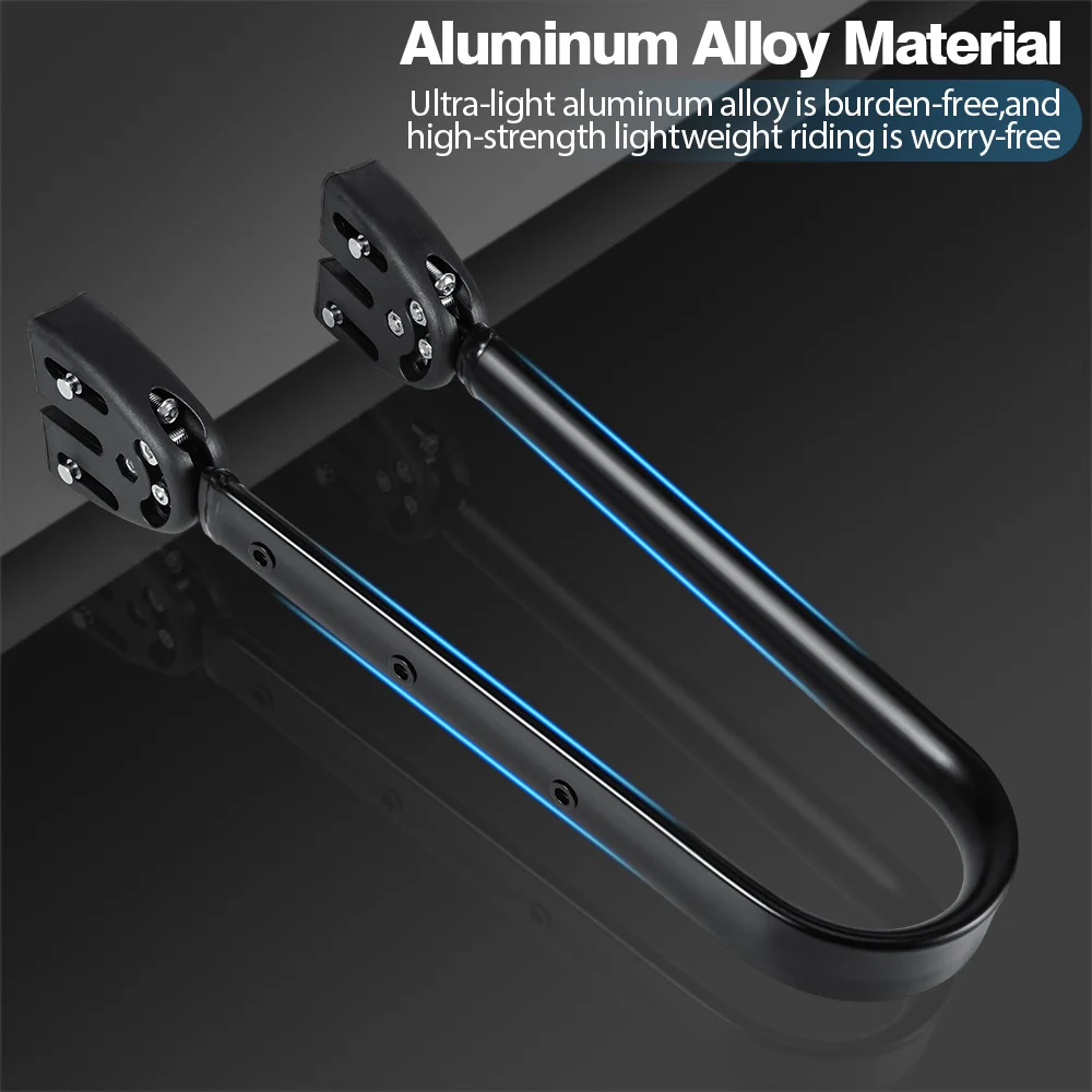 Gravel Bike Aluminum Alloy Bicycle Luggage Carrier Big 10L Capacity Waterproof Travel Bike Bag Bicycle Rear Seat Bag Bikepacking