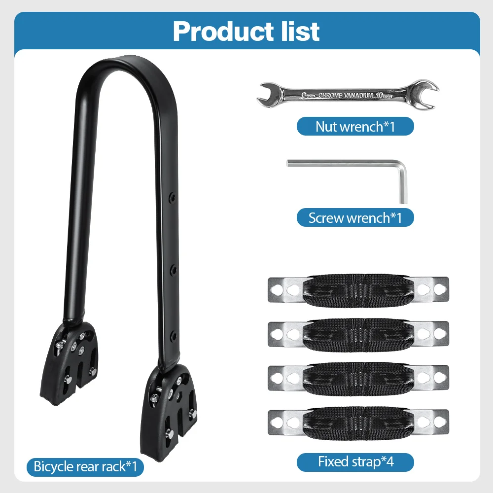 Gravel Bike Aluminum Alloy Bicycle Luggage Carrier Big 10L Capacity Waterproof Travel Bike Bag Bicycle Rear Seat Bag Bikepacking
