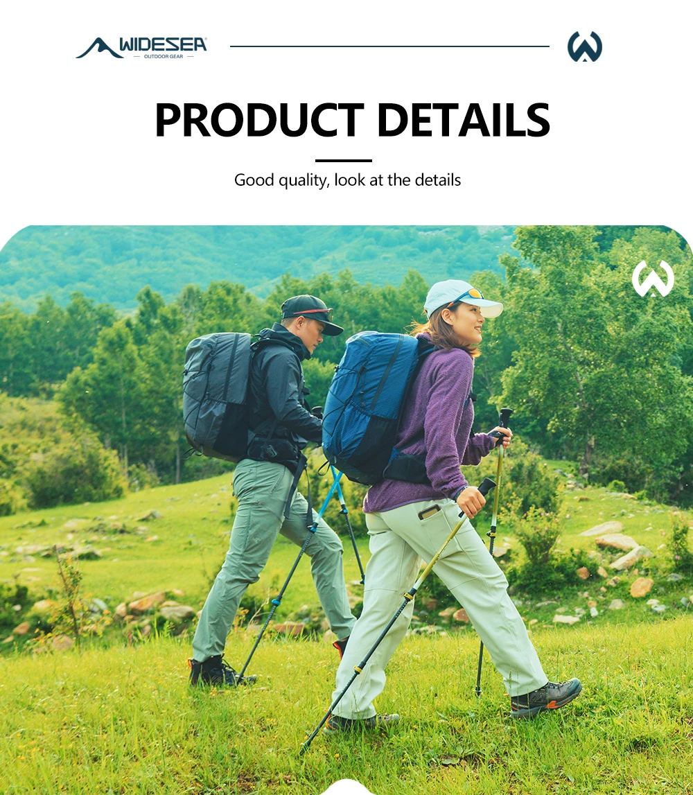 Widesea Camping Climbing Backpacks Sports Waterproof Shoulder Bag Tool Accessories Travel Backpack Camping Equipment Supplies