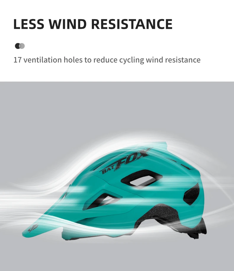 BATFOX Mountain Bike Helmet Can Install a Sports Camera Electric Cycling Gear Safety Cap for Men Women Bat Fox MTB Bicycle Helme
