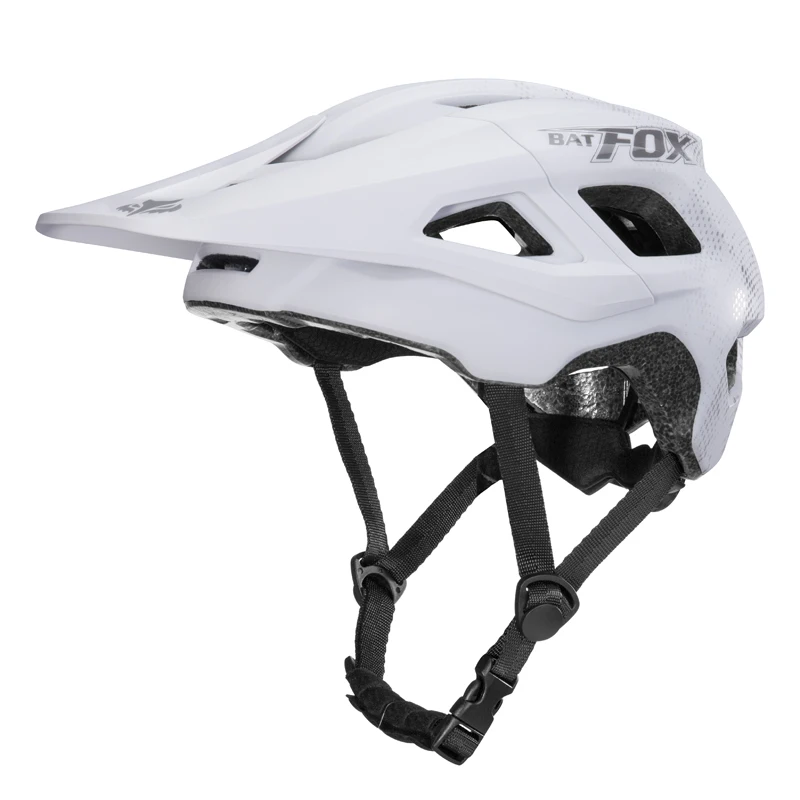 BATFOX Mountain Bike Helmet Can Install a Sports Camera Electric Cycling Gear Safety Cap for Men Women Bat Fox MTB Bicycle Helme