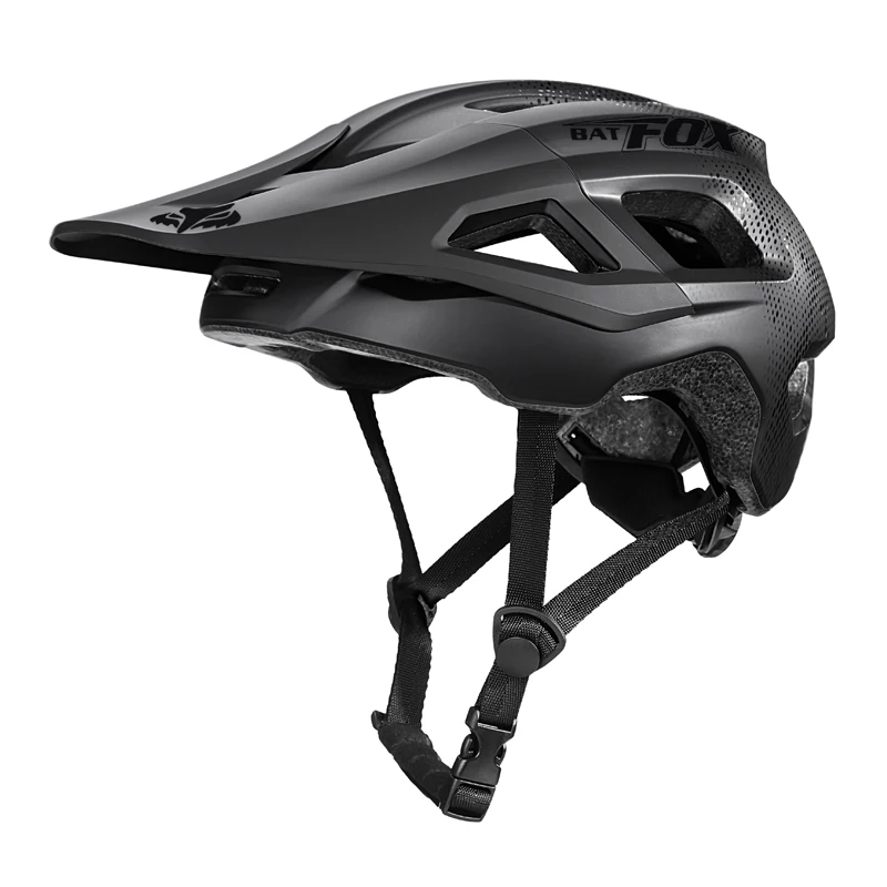 BATFOX Mountain Bike Helmet Can Install a Sports Camera Electric Cycling Gear Safety Cap for Men Women Bat Fox MTB Bicycle Helme