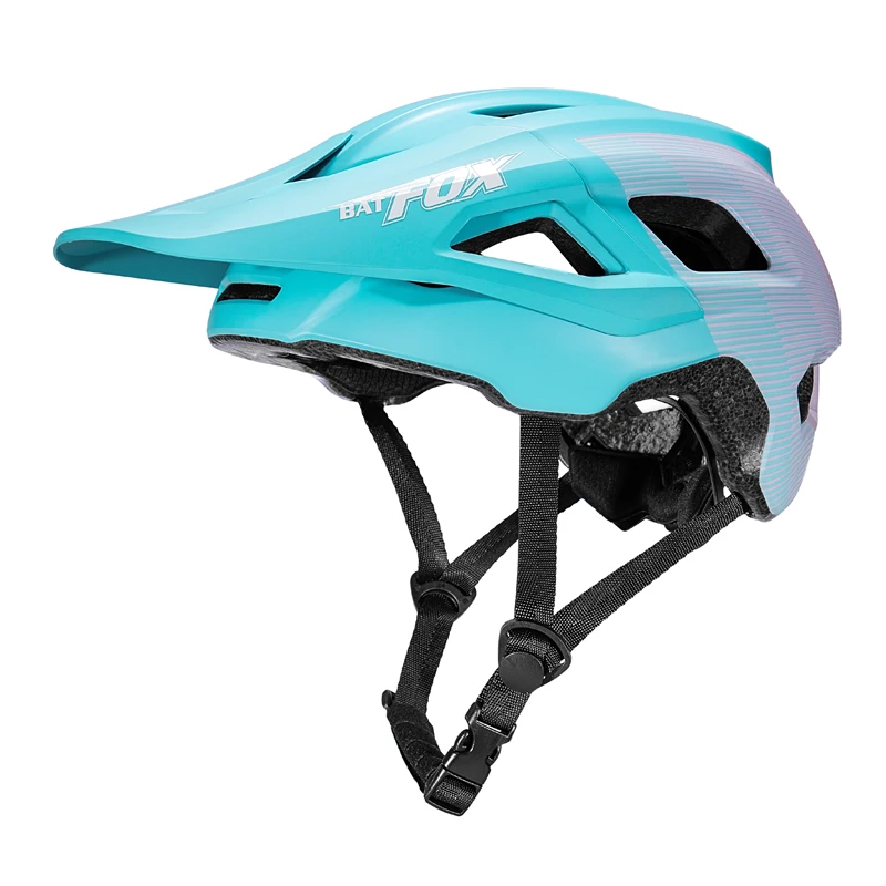 BATFOX Mountain Bike Helmet Can Install a Sports Camera Electric Cycling Gear Safety Cap for Men Women Bat Fox MTB Bicycle Helme