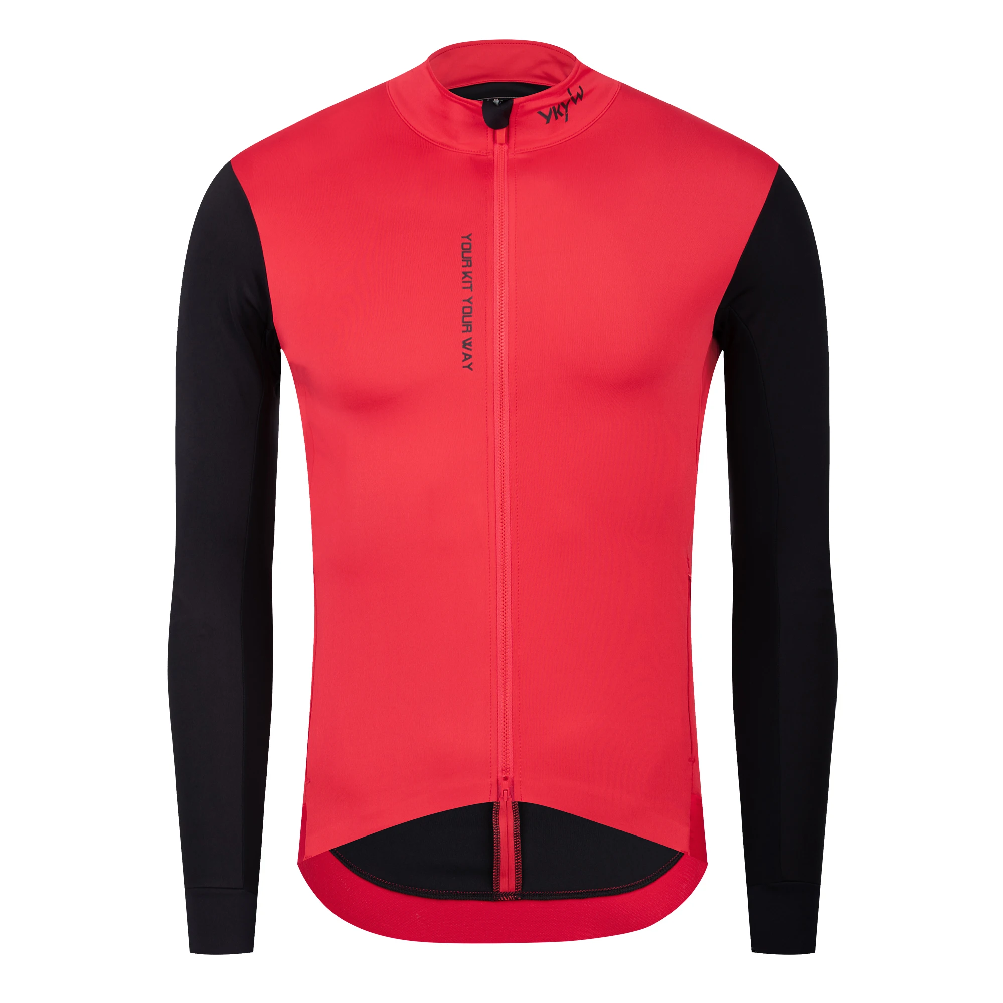 YKYWBIKE Men's Cycling Jacket Long Sleeve Cycling Clothing Windproof Waterproof Bicycle Shirt Windbreaker MTB Road Bike Jersey