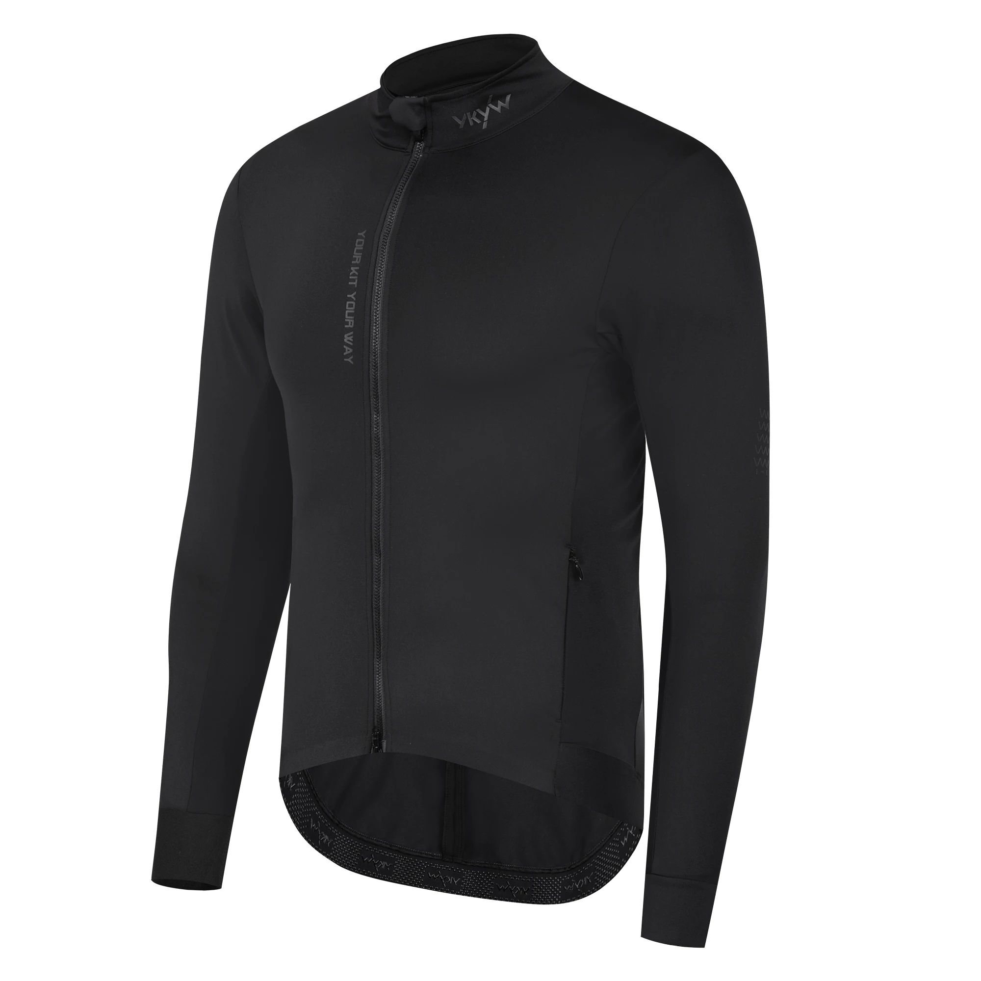 YKYWBIKE Men's Cycling Jacket Long Sleeve Cycling Clothing Windproof Waterproof Bicycle Shirt Windbreaker MTB Road Bike Jersey