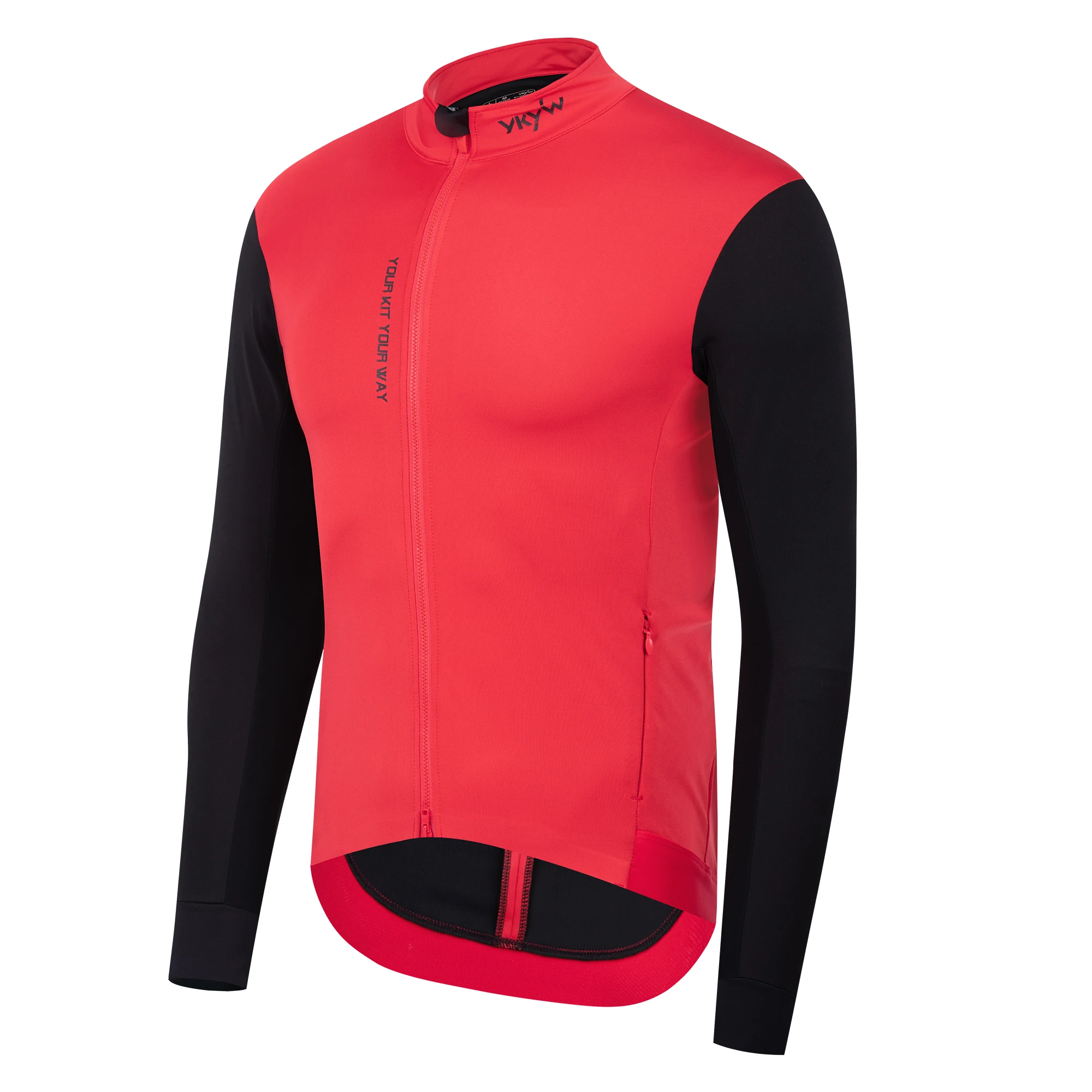 YKYWBIKE Men's Cycling Jacket Long Sleeve Cycling Clothing Windproof Waterproof Bicycle Shirt Windbreaker MTB Road Bike Jersey