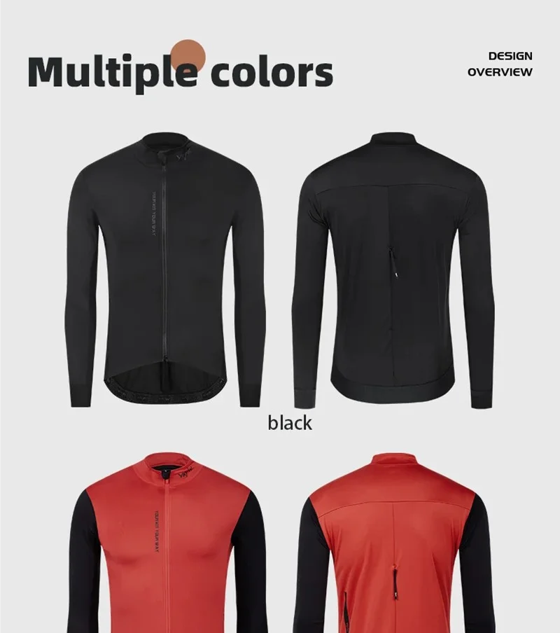 YKYWBIKE Men's Cycling Jacket Long Sleeve Cycling Clothing Windproof Waterproof Bicycle Shirt Windbreaker MTB Road Bike Jersey