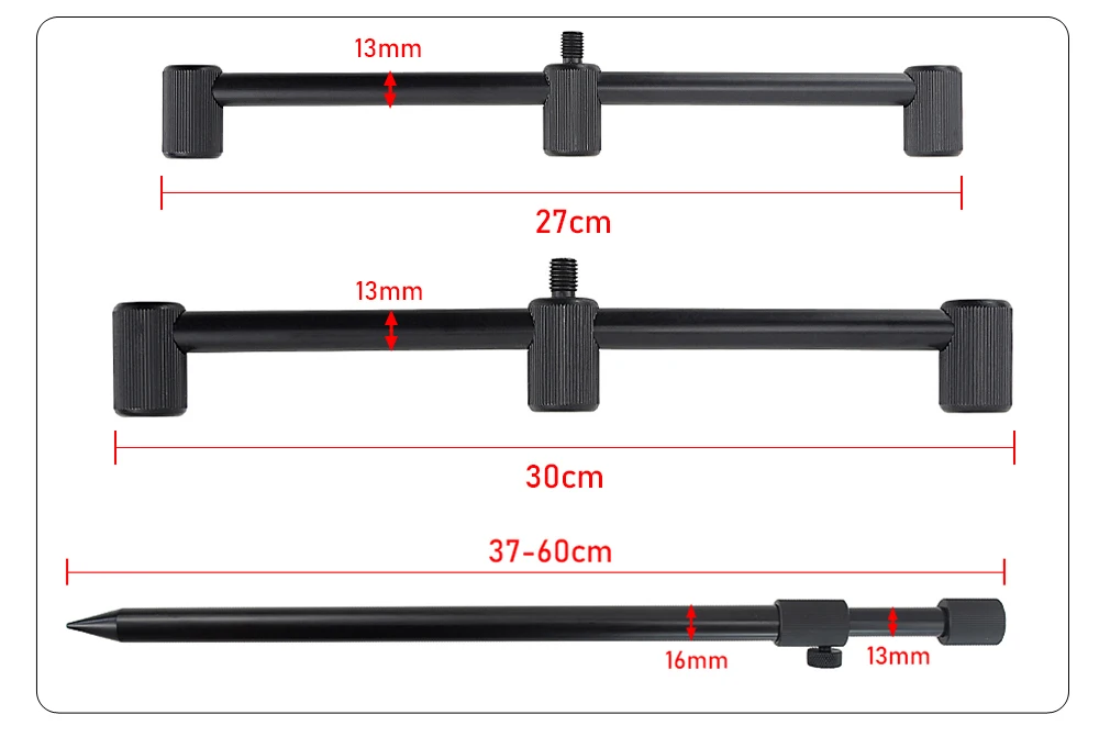 Hirisi Carp Fishing Bite Alarm Set And Swingers Fishing Rod Pod Holder Bank Stick Buzz Bar Carp fishing equipment