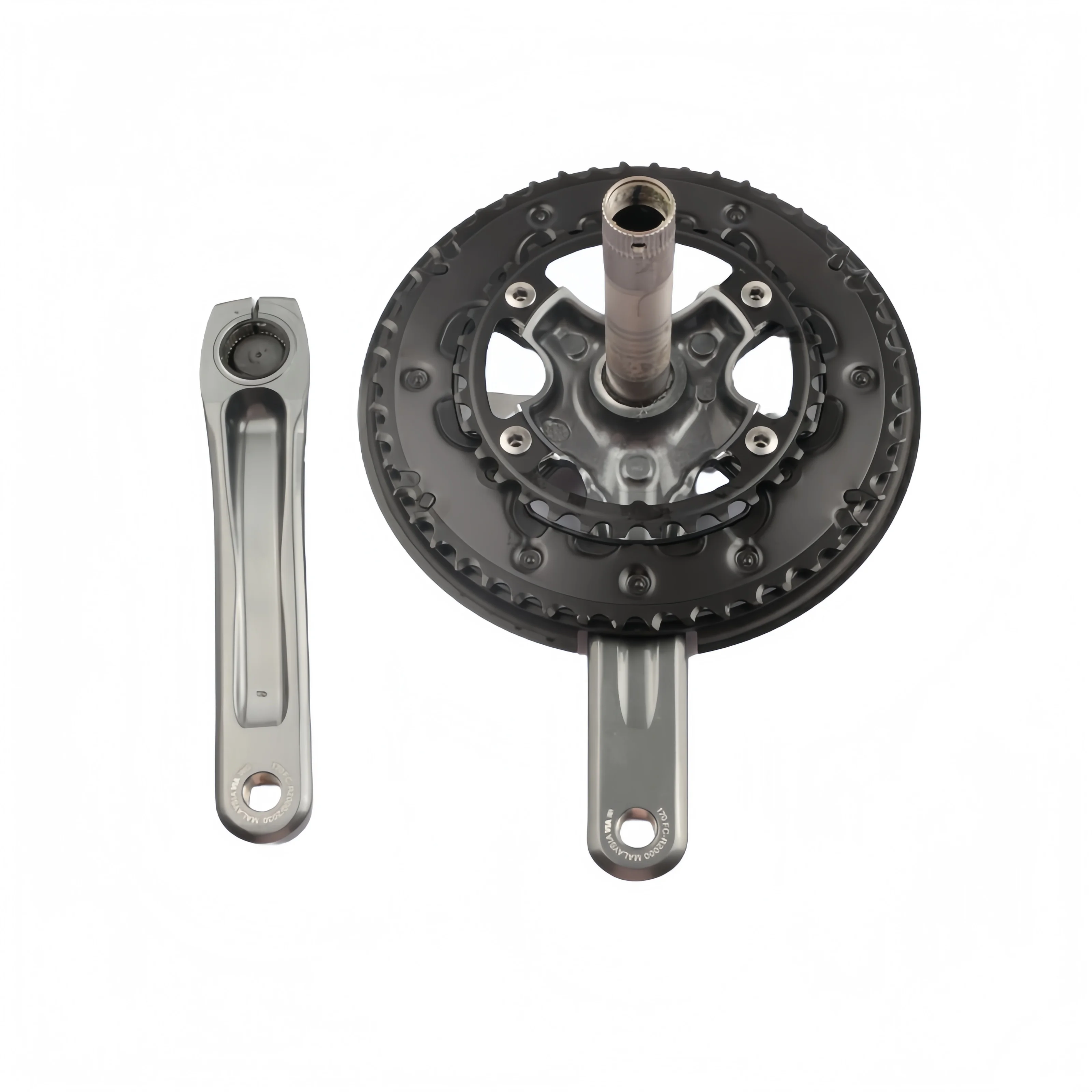 Shimano Claris Series FC-R2000-CG Crankset With Chain Guard Disc 2x8 Speed 170mm 50-34T For Road Bike Original Shimano
