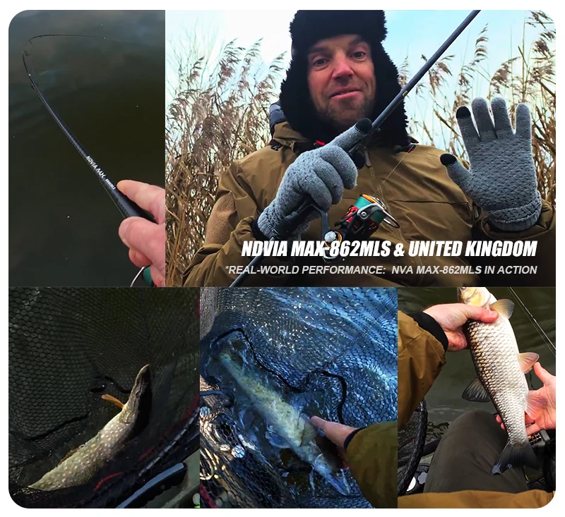 PURELURE NEW NDVIA MAX Ajing And Eging Tubular Tip 8FT 8.3FT 8.6FT 1.2-10G Soft Lure And EGI F/MF Action Perch Pike Zander Squid