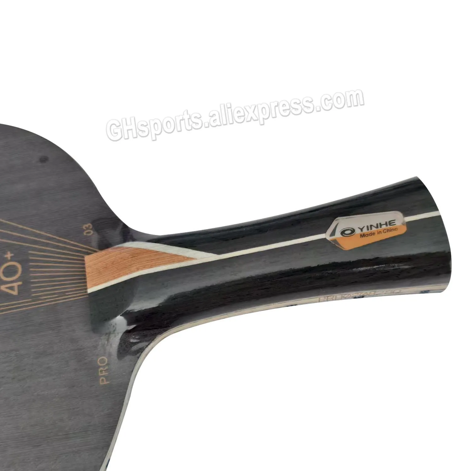 YINHE PRO-03 Table Tennis Blade 5 Wood+2 Carbon Loop Middle and Far Table Professional 03 Table Tennis Racket Ping Pong