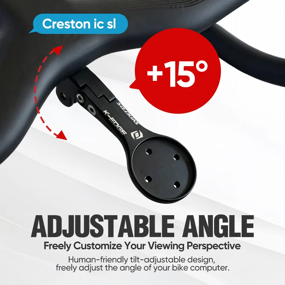 Aluminum Alloy Computer Mount for Syncros Fraser or Creston IC Cockpits GoPro/Garmin/Bryton/Wahoo Mount