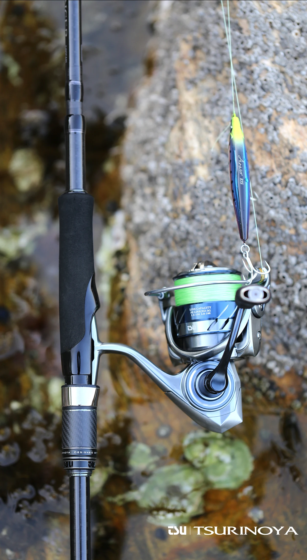 TSURINOYA Finesse MERLIN 1000 C2000S 165g METAL Spinning reel 5KG Max Drag Saltwater Reel Bass Pike Wheel