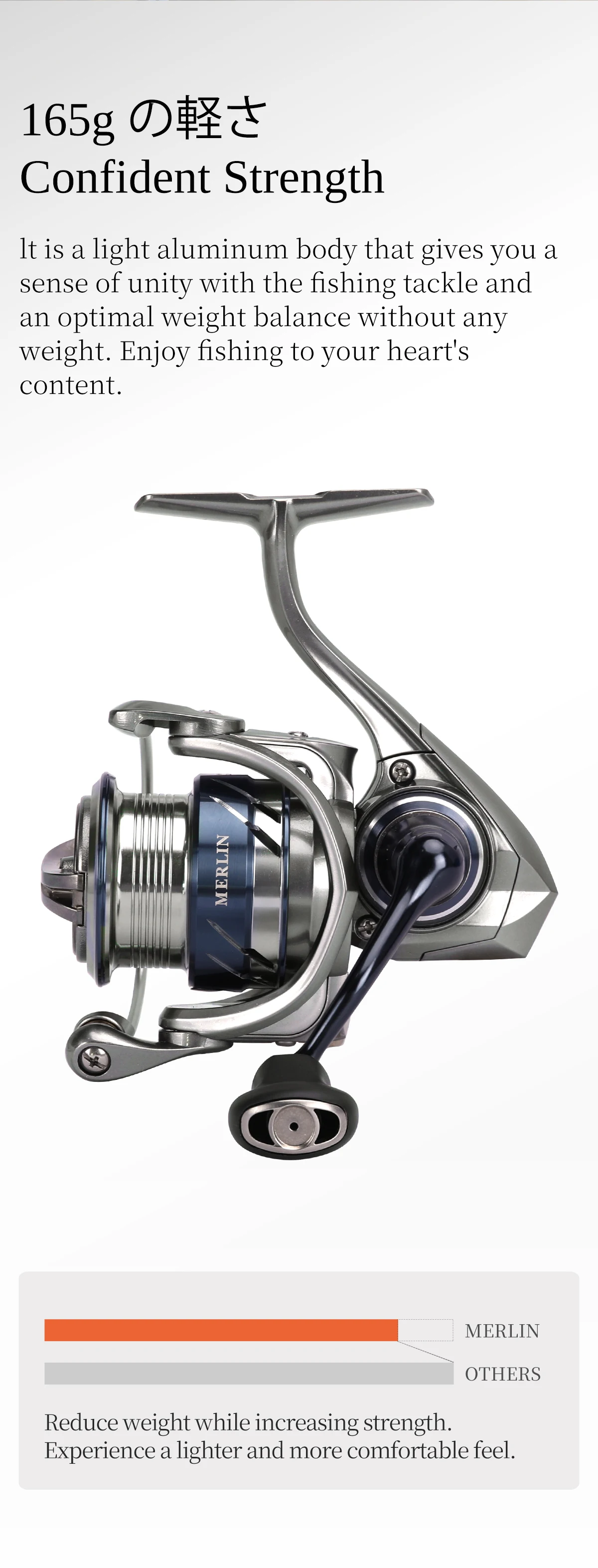 TSURINOYA Finesse MERLIN 1000 C2000S 165g METAL Spinning reel 5KG Max Drag Saltwater Reel Bass Pike Wheel