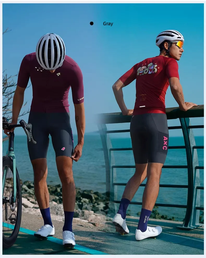 Lameda 2026 Men's Pro Cycling Shorts Summer Road Cycling Bib Shorts Moisture-wicking, Breathable, Uv-protective Bike Shorts
