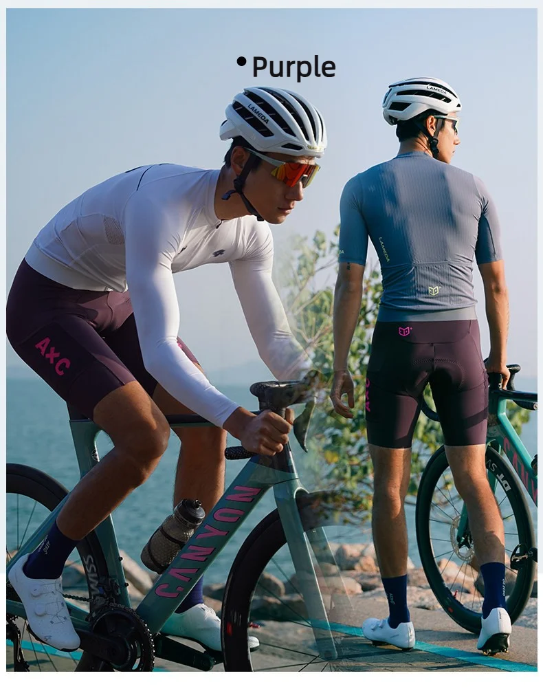 Lameda 2026 Men's Pro Cycling Shorts Summer Road Cycling Bib Shorts Moisture-wicking, Breathable, Uv-protective Bike Shorts