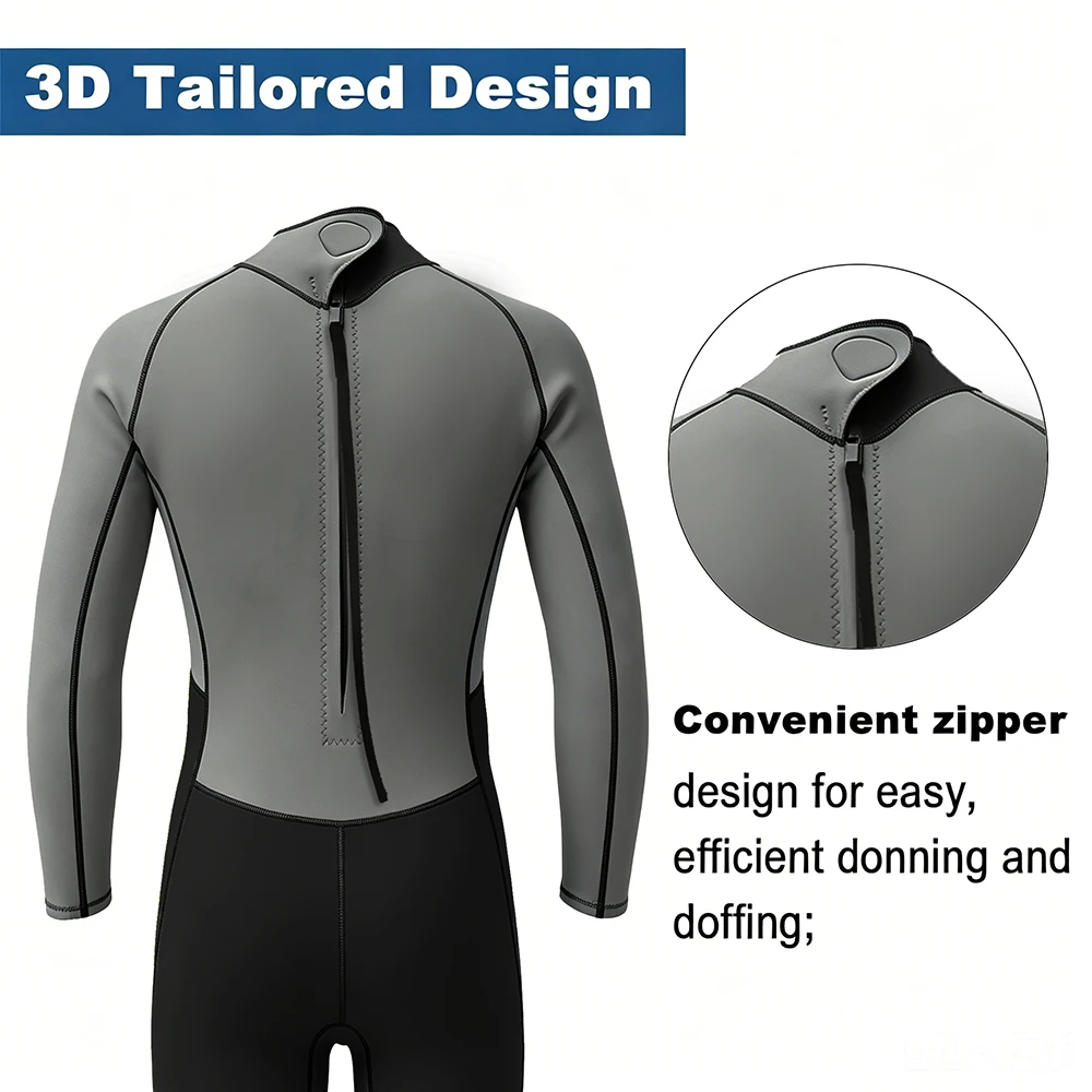 Wetsuits 2mm Neoprene Diving Surfing Suits Snorkeling Kayaking Spearfishing Freediving Swimming Full Body Thermal Ke