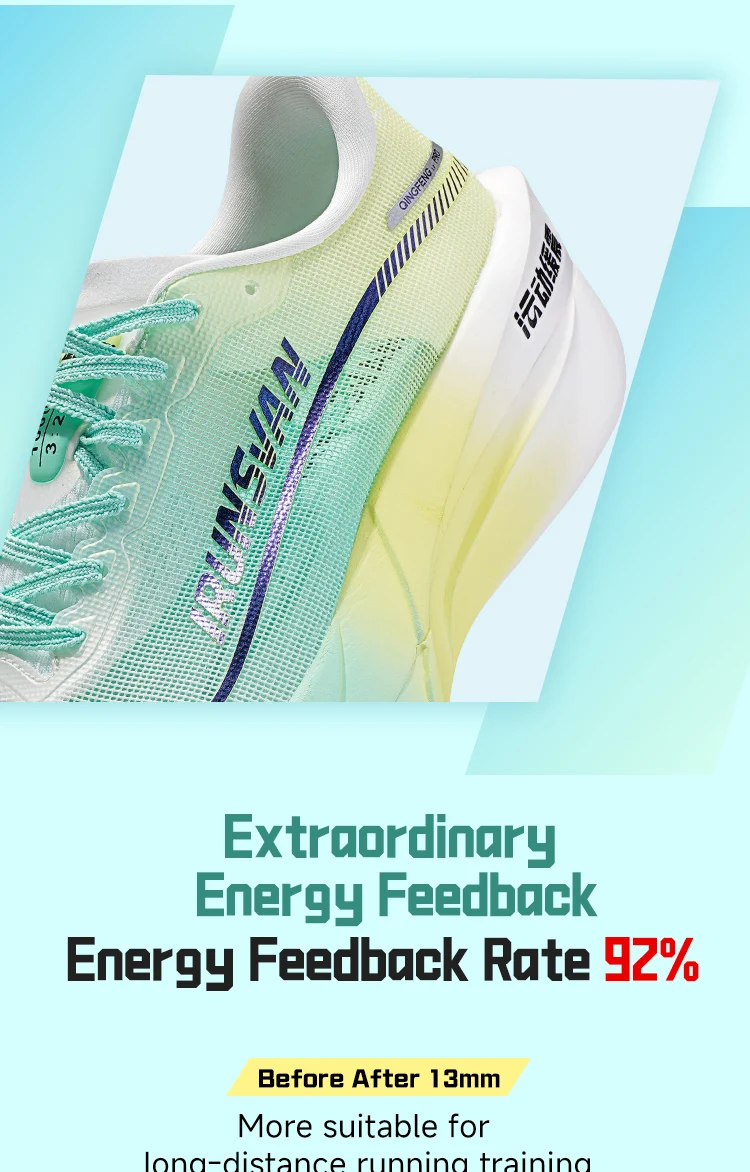 IRUNSVAN Carbon Board Outdoor Running Shoes Marathon Running Shoes Sports Shoes Men's Shoes Track Shoes