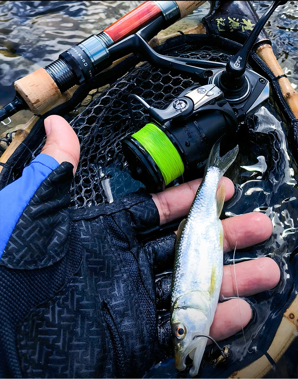 TSURINOYA Carbon Spinning Fishing Reel Kingfisher 800S 1000 1500 1500s Ultralight Weight 135g 10+1BB MicroLure Stream Trout Reel