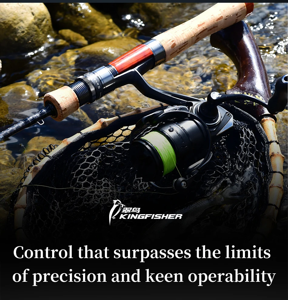 TSURINOYA Carbon Spinning Fishing Reel Kingfisher 800S 1000 1500 1500s Ultralight Weight 135g 10+1BB MicroLure Stream Trout Reel