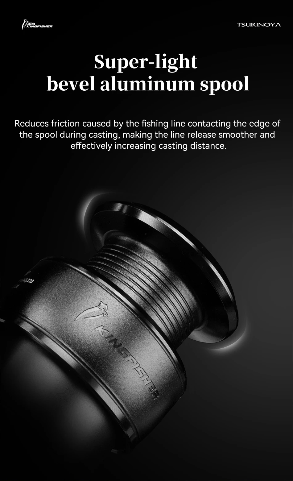 TSURINOYA Carbon Spinning Fishing Reel Kingfisher 800S 1000 1500 1500s Ultralight Weight 135g 10+1BB MicroLure Stream Trout Reel