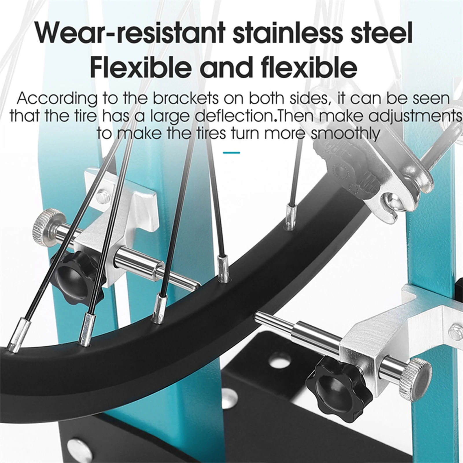 NEW Wheel Truing Stand Professional Bicycle Bicycle Rims Repairing Bracket Bike Wheel Maintenance Rack Cycle Accessory