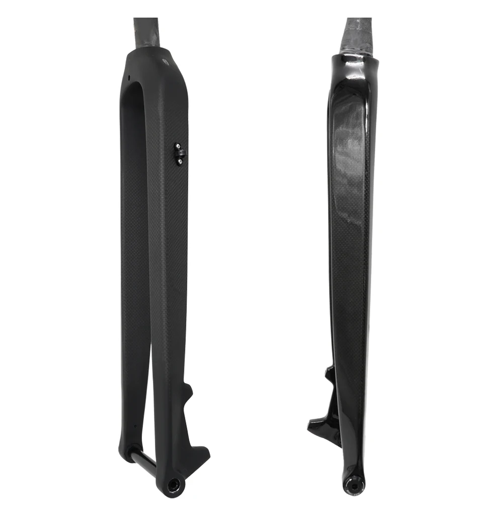 ODINZEUS 3K Carbon Fiber Fork, MTB Bike Fork, Thru Axle 15*100mm, Straight/Conical, Matte/Gloss,26"/27.5"/29" inches,disc brake