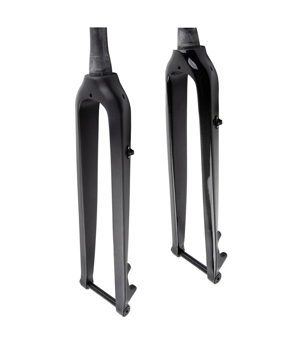 ODINZEUS 3K Carbon Fiber Fork, MTB Bike Fork, Thru Axle 15*100mm, Straight/Conical, Matte/Gloss,26"/27.5"/29" inches,disc brake