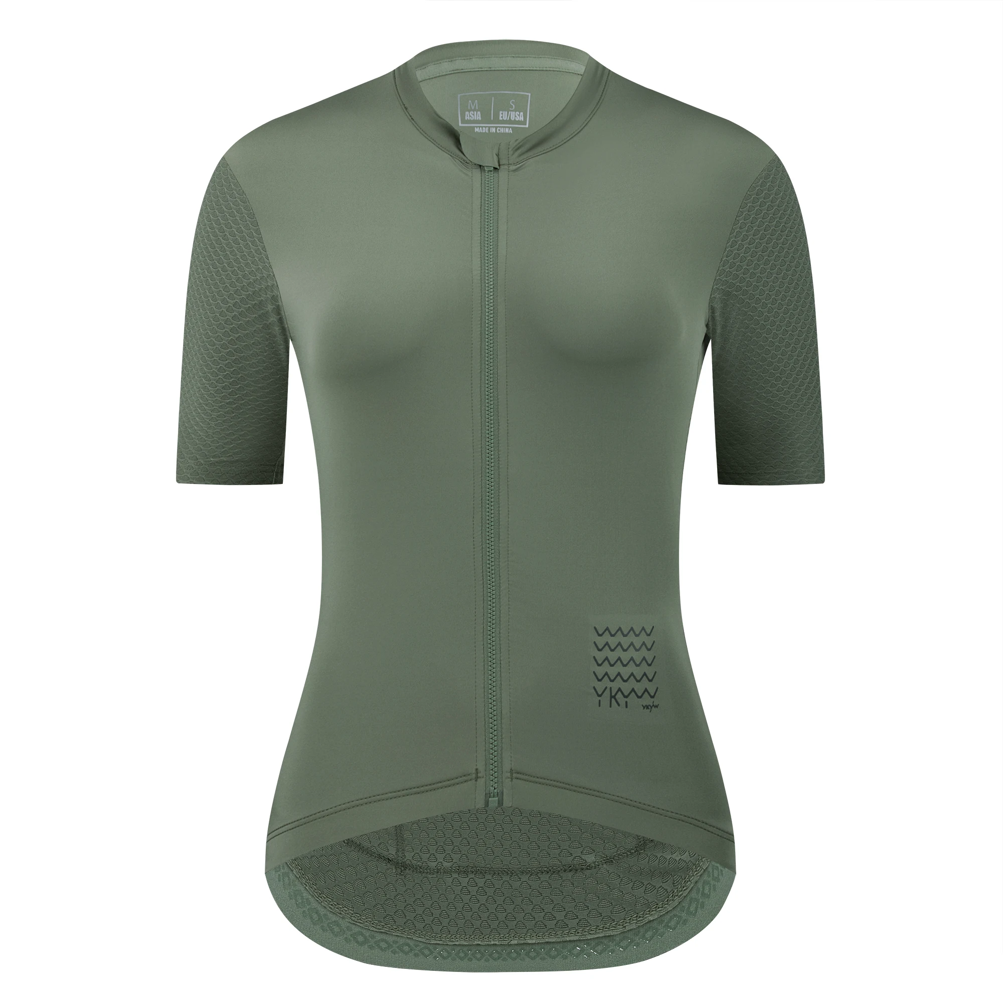 YKYWBIKE Women Cycling Jersey Summer Bicycle Short Sleeve Shirt Lightweight Breathable Female Road Bike Jersey SPF 50+ Clothing