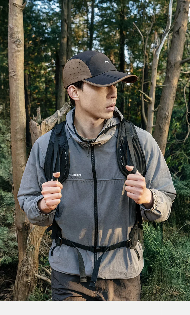 Naturehike Outdoor Baseball Cap Hiking UPF 50+ Sun Hat Ultralight Foldable Sports Hat Summer Breathable Waterproof Hat Men Women