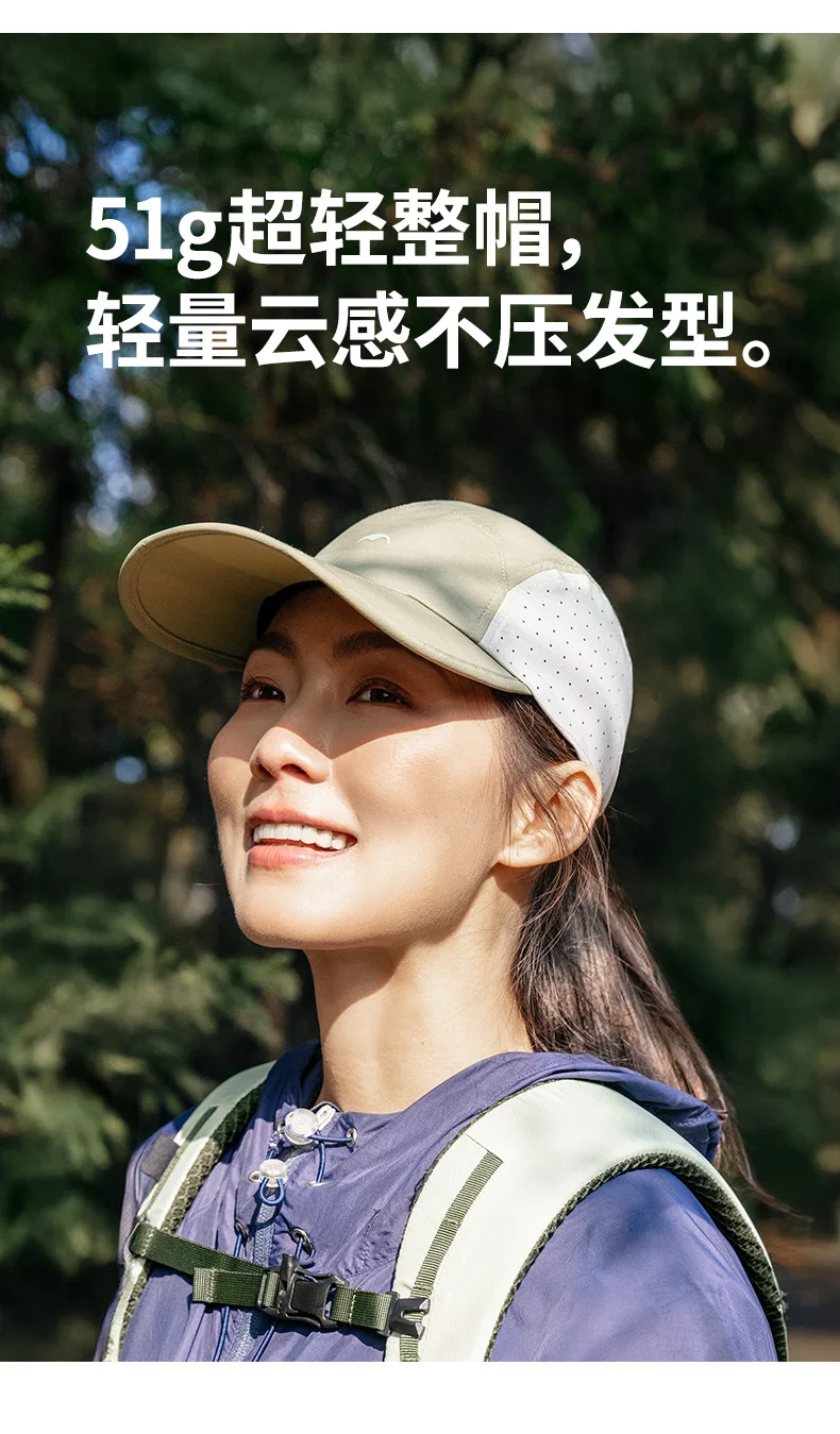 Naturehike Outdoor Baseball Cap Hiking UPF 50+ Sun Hat Ultralight Foldable Sports Hat Summer Breathable Waterproof Hat Men Women