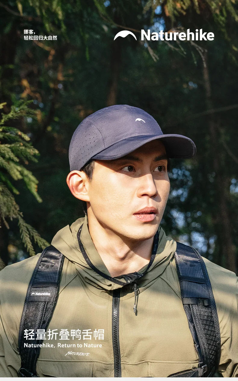 Naturehike Outdoor Baseball Cap Hiking UPF 50+ Sun Hat Ultralight Foldable Sports Hat Summer Breathable Waterproof Hat Men Women