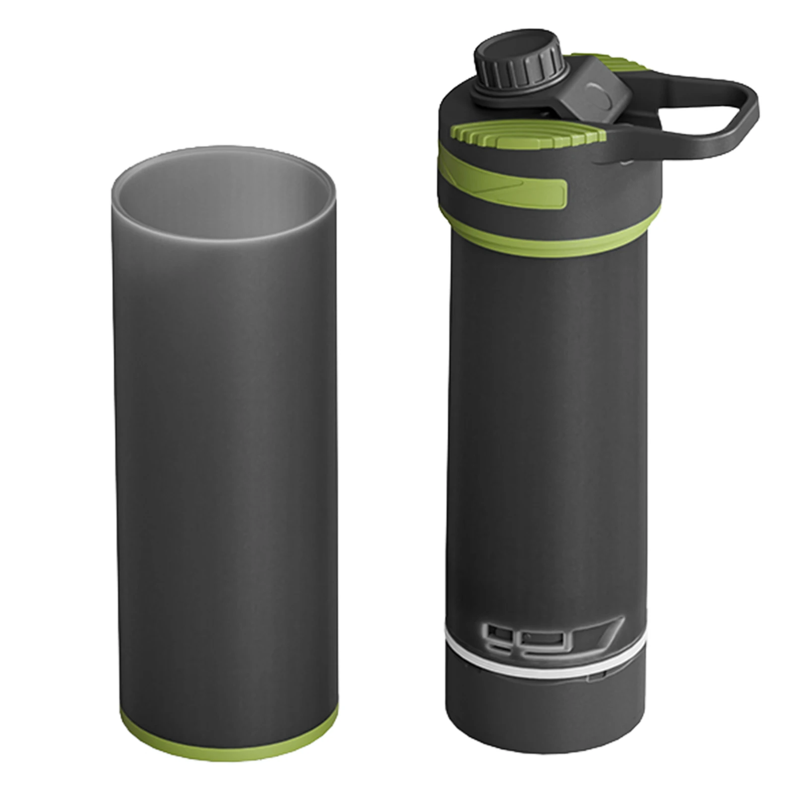Portable Outdoor Water Purifier Hiking Camping and Travel Water Filter Bottle Clearly Filtered Water Bottle Ultra-Fine Filter